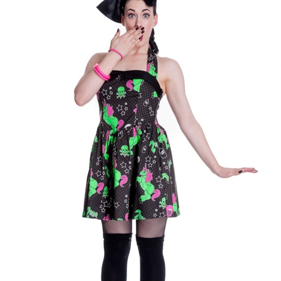 hell bunny unicorn dress
